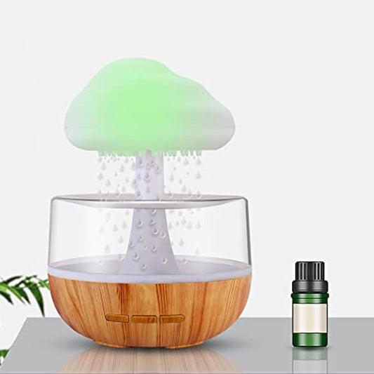 3-in-1 "Raining Cloud" Luftbefeuchter, Aroma Öl Diffuser & Nachtlicht